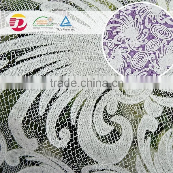 Factory Top Popular Design Cotton Poly Luxury Tulle Fabric Price per Meter for Sale photo-2