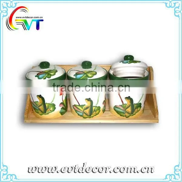 Ceramic Condiment Set