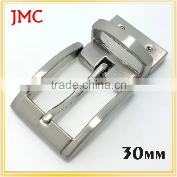 Fashion High Quality Metal Pin Type Reversible Belt Buckle photo-4
