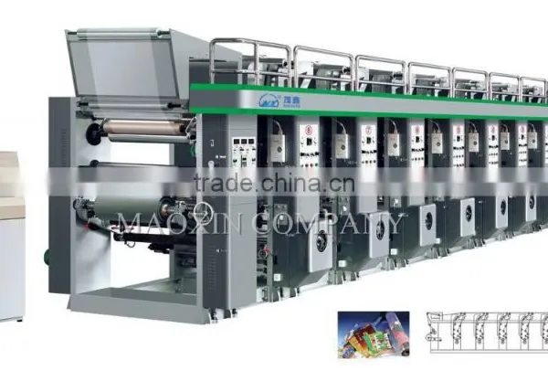 China Made PE,OPP...film Automatic Electronic Shaft High Speed Gravure Mode Plastic Printing Machine Hot Sale 2016 photo-2
