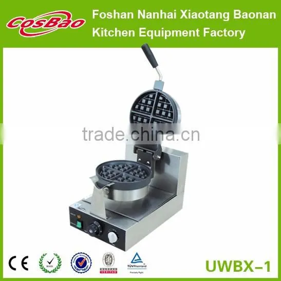 Industrial Single Plate Electric Waffle Maker Machine 220V Small Kitchen Snack Appliance With CE photo-3