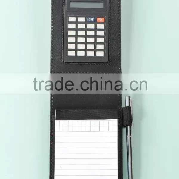 PU Leather Notebook With Calculator photo-2