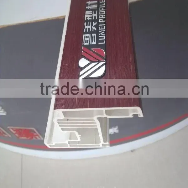 JiNan LuMei Pvc Profiles Window Profile White Color ASA/PMMA/PVC-U photo-6
