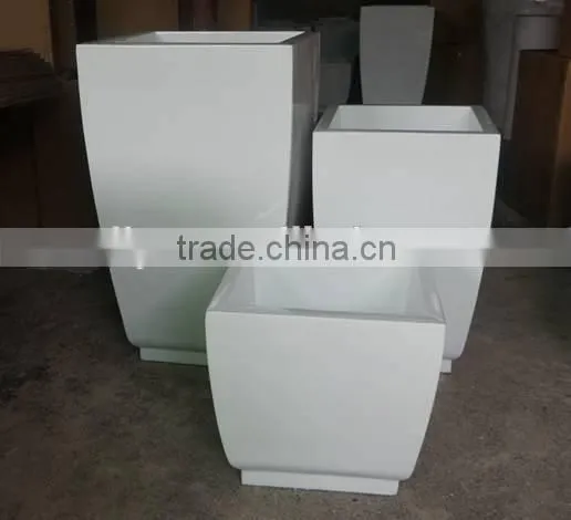 Fiberglass Planter Garden Decorative Flower Pot photo-2