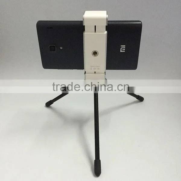 No Patent Foldable 1/4" Screw Tripod Phone Stand Clamp Holder for IPhone,Samsung,HTC,Camera,Monopod Etc. photo-5