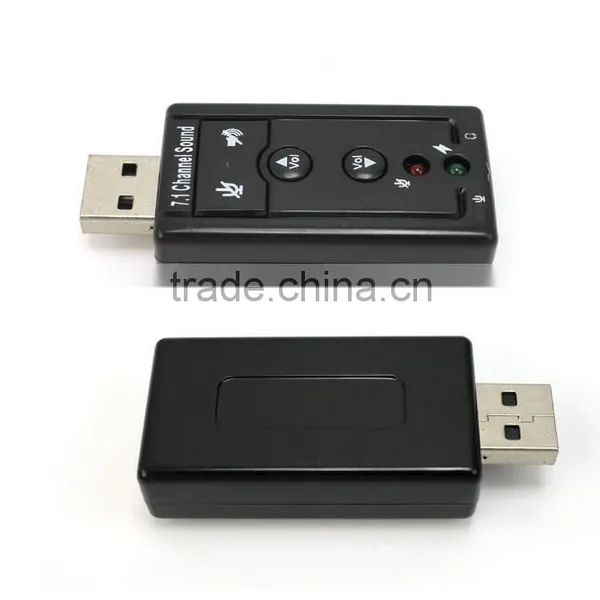 7.1 Channel Microphone (Mic) In and 3.5mm Speaker Out USB Sound Card photo-5