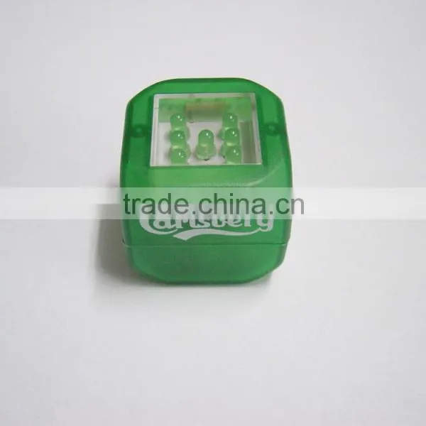 Hot Sale Custom Colorful PVC LED Flashing Dice photo-5