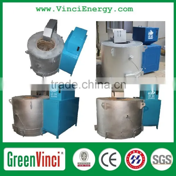 For Alumium,Zinc, Magnesium Biomass Melting Furnace