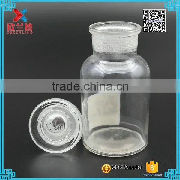 Hotsale Pharmaceutical Glass Bottle/eco Friendly Clear Glass Medical Vials 125ml Wholesale photo-6
