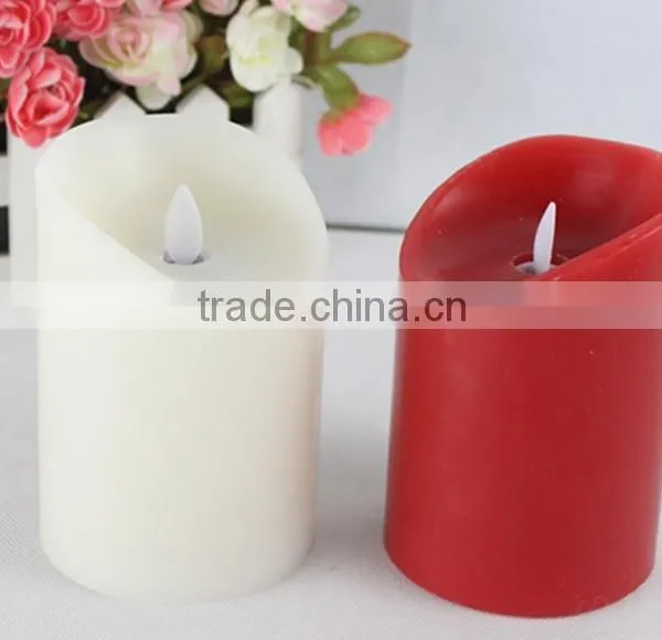 D80*H120mm Paraffin Electronic Swing LED Candle, Christmas LED Candles photo-3