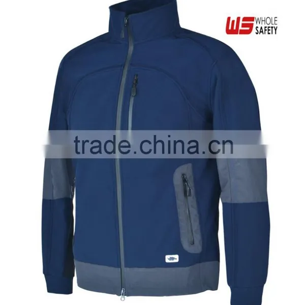EN 11611 Antistatic Jacket With Fleece Neck and Half-zip Closure photo-2