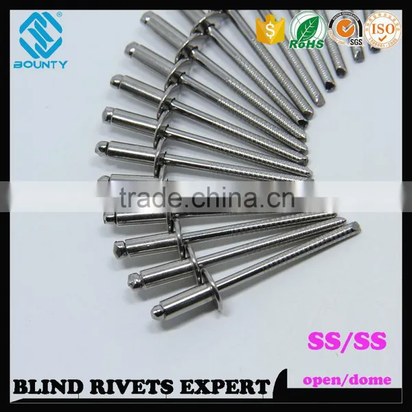 OPEN TYPE 304 STAINLESS STEEL RIVETS photo-4