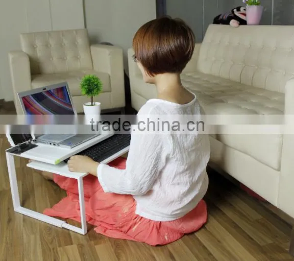 MDF Laptop Metal Frame Computer Table photo-6