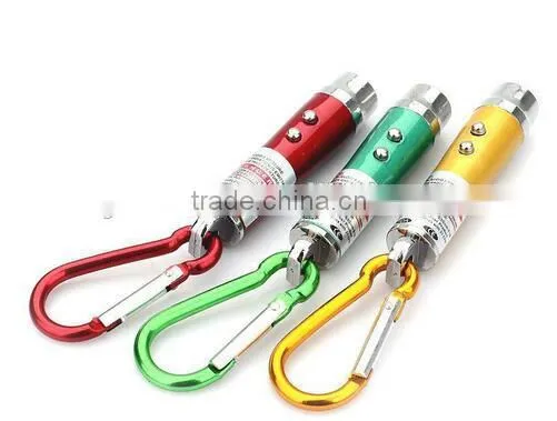 3 in 1 Multifunctional LED Mini Flashlight Infrared Laser Pointer Money Detectors photo-4