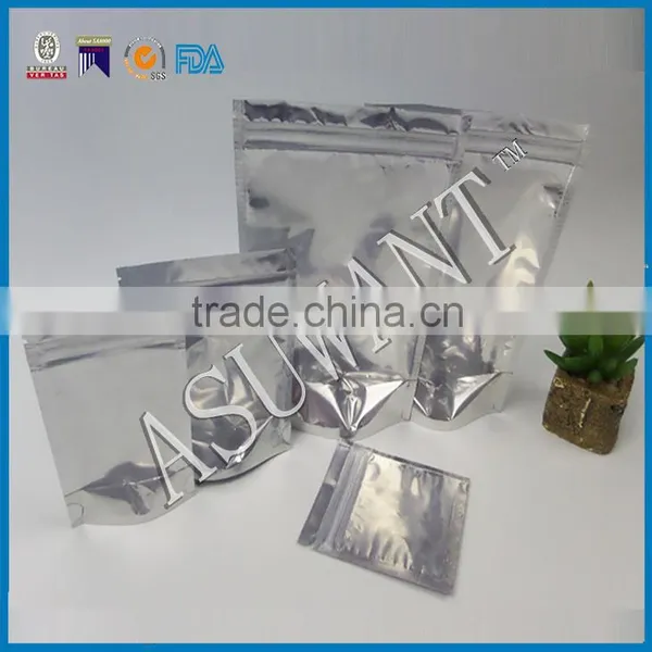 Custom Print Zipper Aluminum Foil Smell Proof Bag With Tear Notch/zip Lock Reseal Package Bag for Cookies photo-2