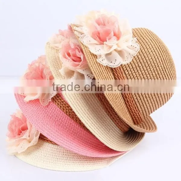 Women New Style Paper Straw Hat Summer Folding Straw Hats photo-4