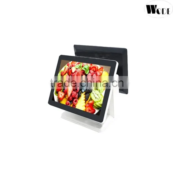 Cheap Price 15 Inch Dual Screen Touch Pos Machine /Flat Panel POS System photo-2