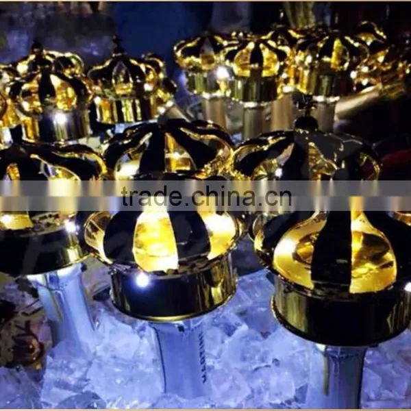 2015 Nightclub Champagne Bottle Led Light up Crown Quality Choice photo-3