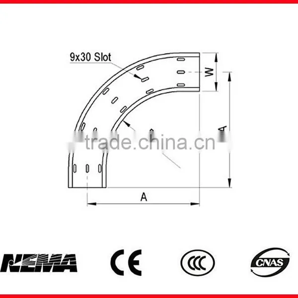 Cable Tray Fitting Horizontal Bend photo-2