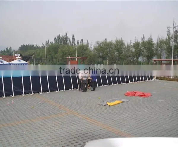 Hot Sale Steel Frame Inflatable Outdoor Swimming Pool photo-6