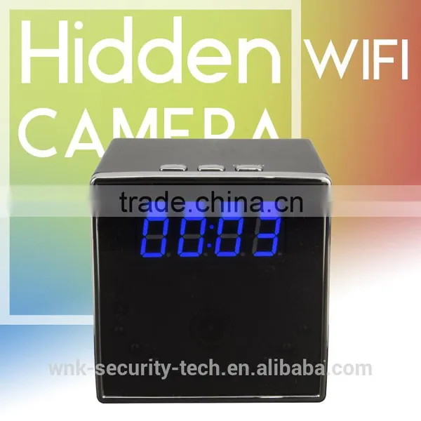 Vitevision Desk Clock Wifi Wireless Night Vision All Types Hidden Camera With Long Time Recording