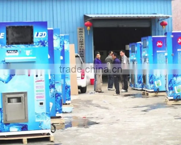 Most Popular Stainless Steel Automatic Bagged Ice And Bulk Ice Multifunction Dry Ice Vending Machine With Good Quality photo-6