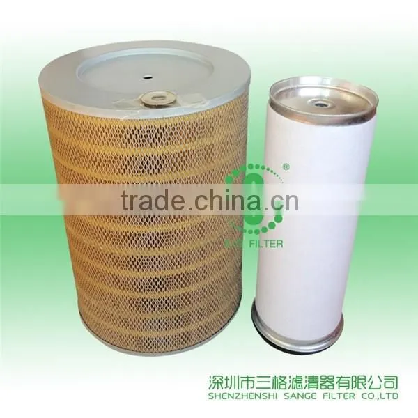 High Performance Truck Air Filter Yutong Bus Spare Parts Kinglong Bus Spare Parts KW3046
