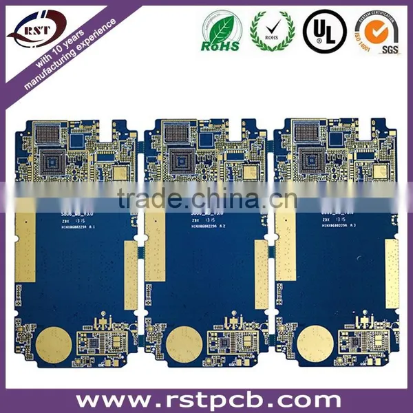 Mass Production of Blue Soldermask Printed Circuit Board photo-3