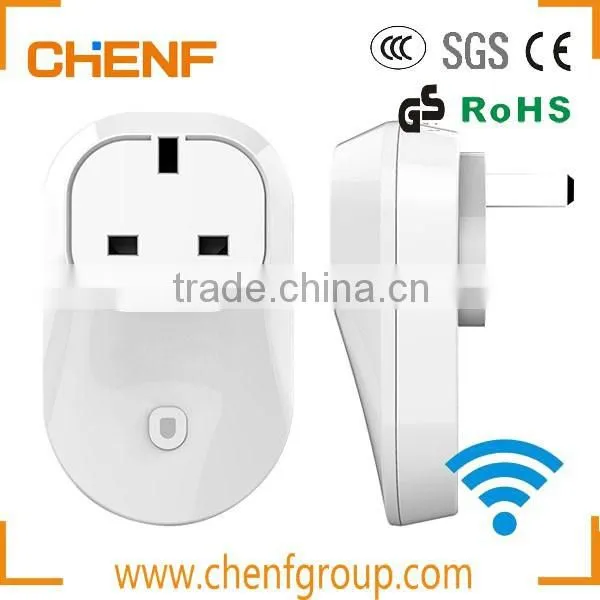 Newest Design Cheaper UK Plug Wifi Power Socket Switch photo-6