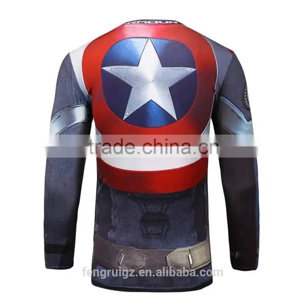 Wholesale Custom China Manufacture Longline Fitted Tights Fashion Design Sbulimation Printing Long Sleeve t Shirt photo-2
