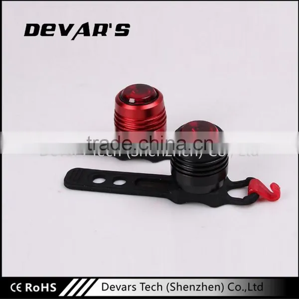 2016 Popular Colourful Silicone LED Bicycle Light With Battery photo-2