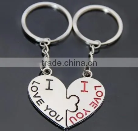 The Shape of Heart Metal Key Chain/creative Metal Key Chain photo-5