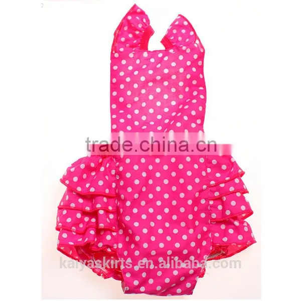 Different Fashionable Baby Wholesale Party Frock Design Ruffle Dress Pattern Elegant New Born Rompers 2016 photo-4