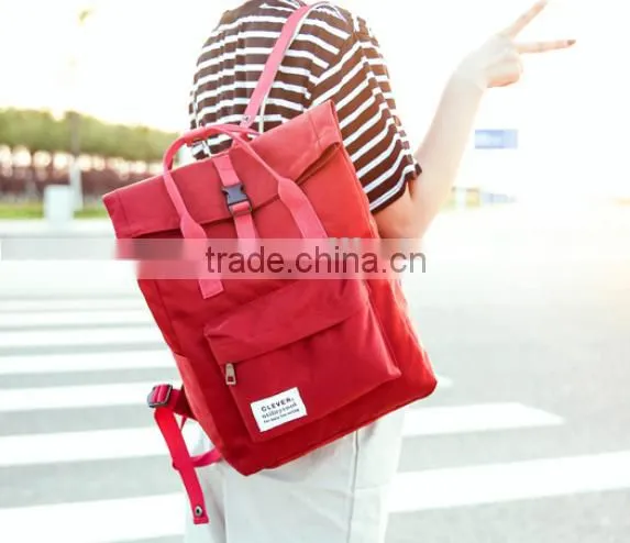 Hot Selling Custom Nylon Backpack Student Couples Leisure Bag photo-3