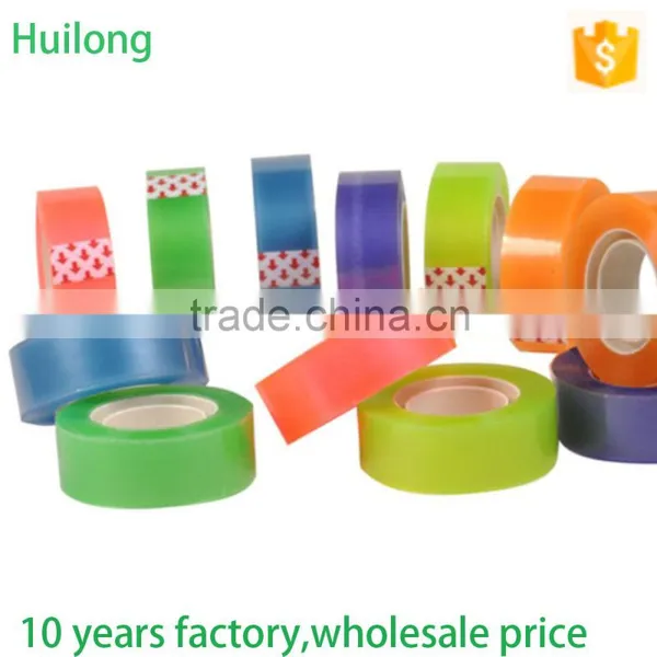 10mmx50m Clear Brown Yellowish Red Stationery Tape