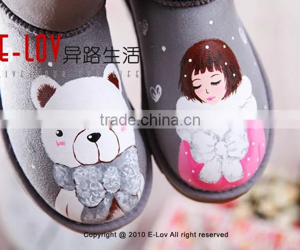 NO.U002G Latest Design Women Winter Shoes/Women Shoes Winter/Ladies Winter Shoes photo-2