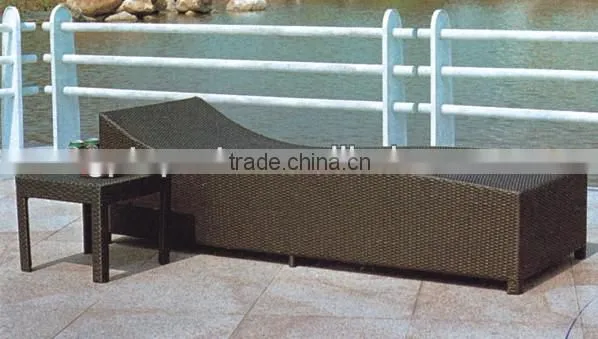 Garden Furniture Sun Lounger Outdoor Furniture Rattan Furniture Beach Bed Outoor Lounge Chair photo-2