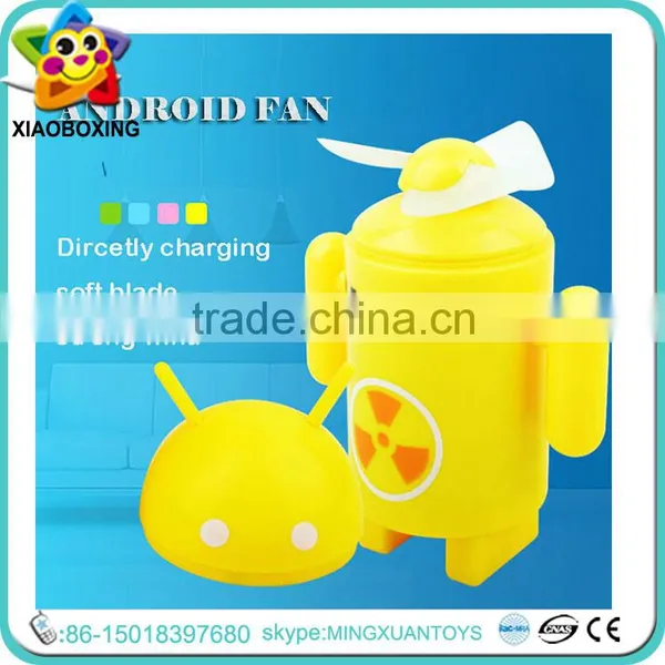 Cartoon Design Plastic Portable 12v dc Electric Charge Fan Toys for Kids photo-6