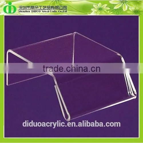 DDB-0141 Trade Assurance Cheap Acrylic Riser With Sign Holder