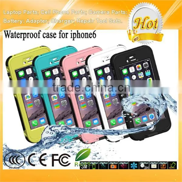 5.5 Inch Mobile Phone Case for IPhone 6 6S 6 Plus Waterproof Case Shockproof With Touched Fingerprint Recognition photo-5