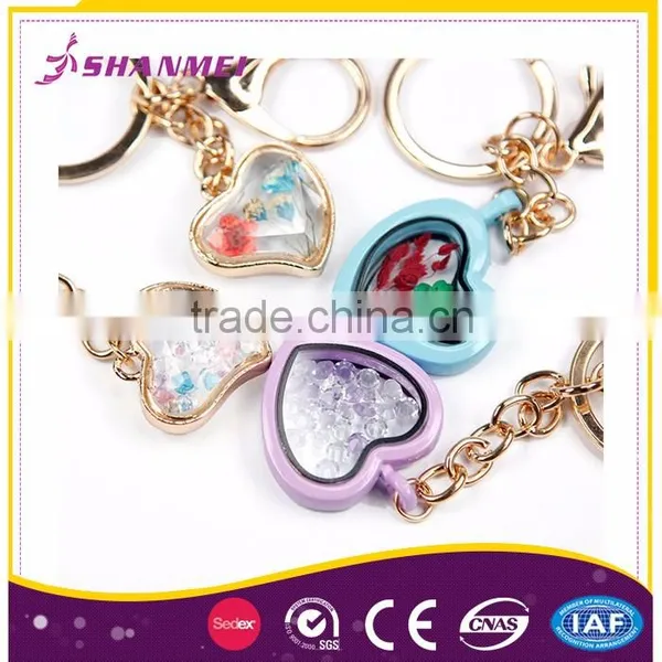 Free Sample Low Factory Price Cheap Fashion Heart Shape Keychain photo-5