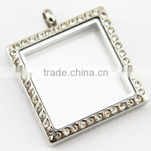 Open Magnet Memory Apple Locket Necklace photo-5