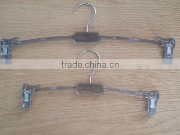 Wholesale Transparent Display Plastic Underclothes Hanger Non Slip photo-4