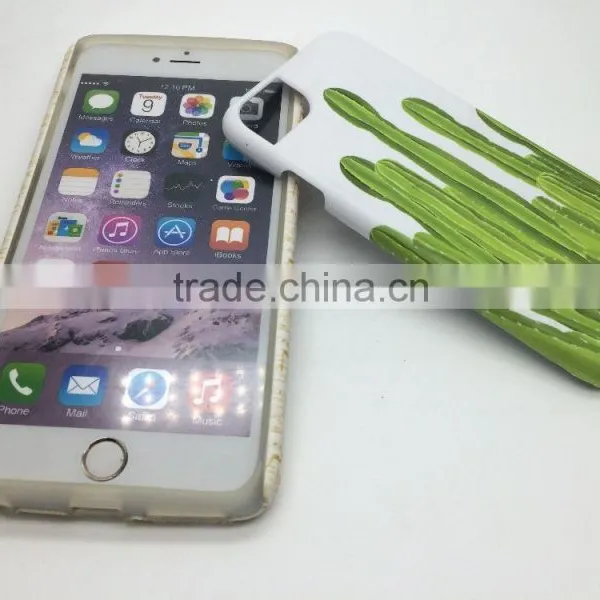 Hand Oil Feeling Coating Film Printing 3D Sublimation Phone Case photo-6