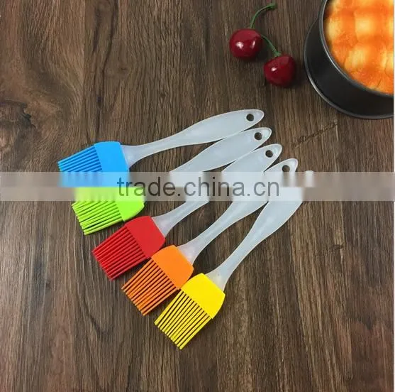 Heat Resistant Silicone Pastry Basting Grill Barbecue Oil Brush / BBQ silicon oil brush for cooking