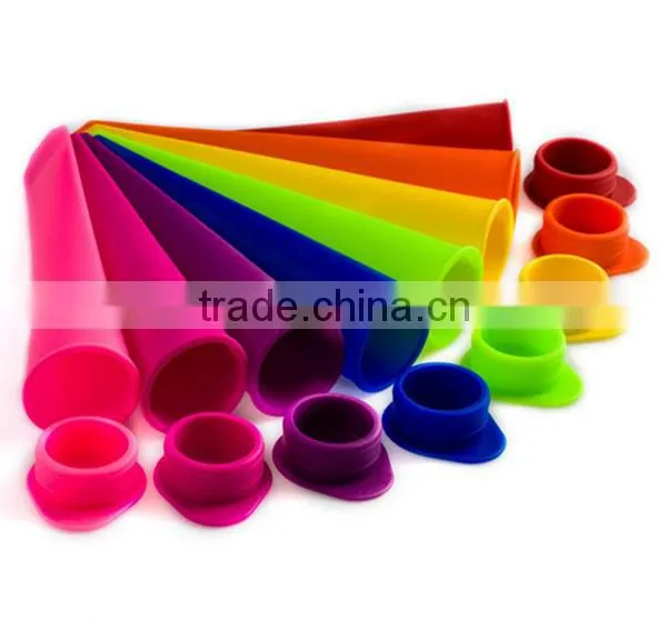 Assorted Colors Silicone Pushup Ice Pops Moldice Cream Molds photo-3