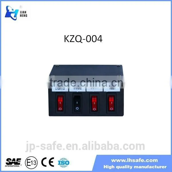 LED warning Lightbar controller panel, Switch Box for warning light bars , KZQ-004