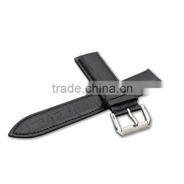 Luxury Brand Watch Leather Band With Stainless Steel Pin Buckle photo-4
