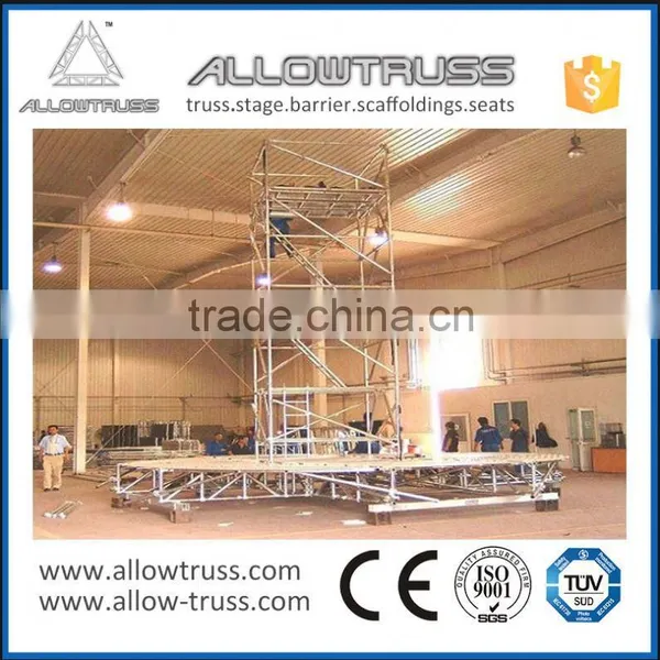 Hot Dip Easy All-round Used Layher Ring Lock Scaffolding / Lift Scaffolding photo-3