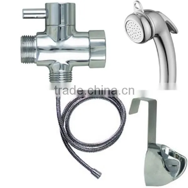 Premium Hand Held Bidet Sprayer Baby Cloth Diaper Sprayer Bathroom Toilet Attachment Hose Kit photo-5